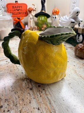Genuine Sonoma Home Goods "Fruit Punch" Lemon Pitcher -Vintage Kitchen Decor